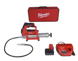 Milwaukee 2446-21XC M12™ Cordless LITHIUM-ION Grease Gun Kit